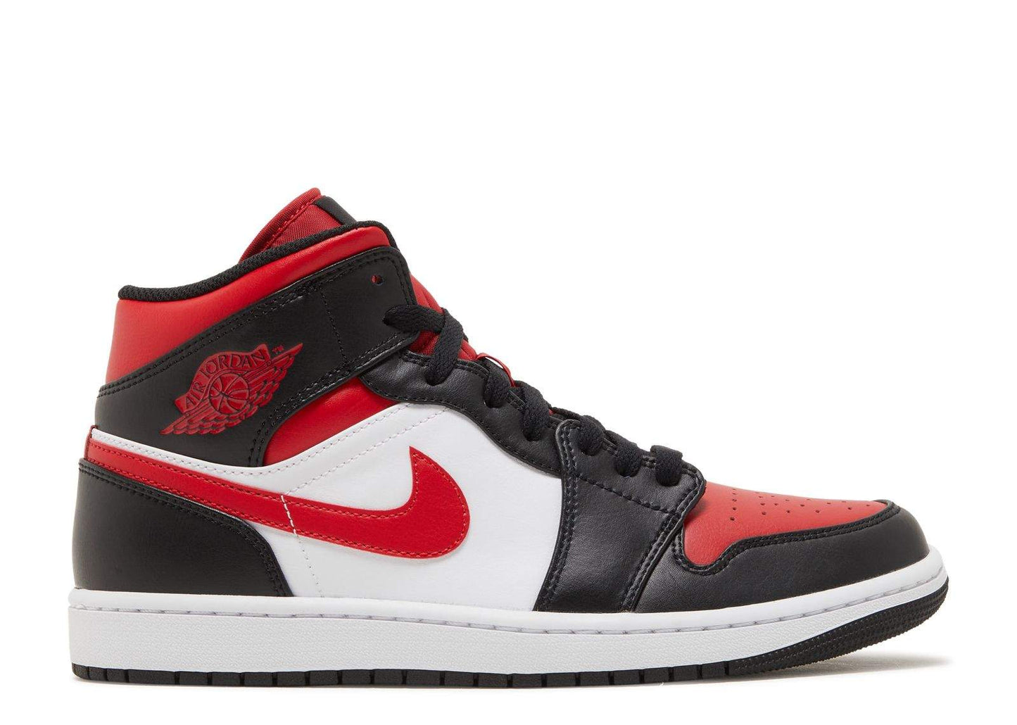 Air Jordan 1 Mid ¡®Bred Toe¡¯ Revered Footwear