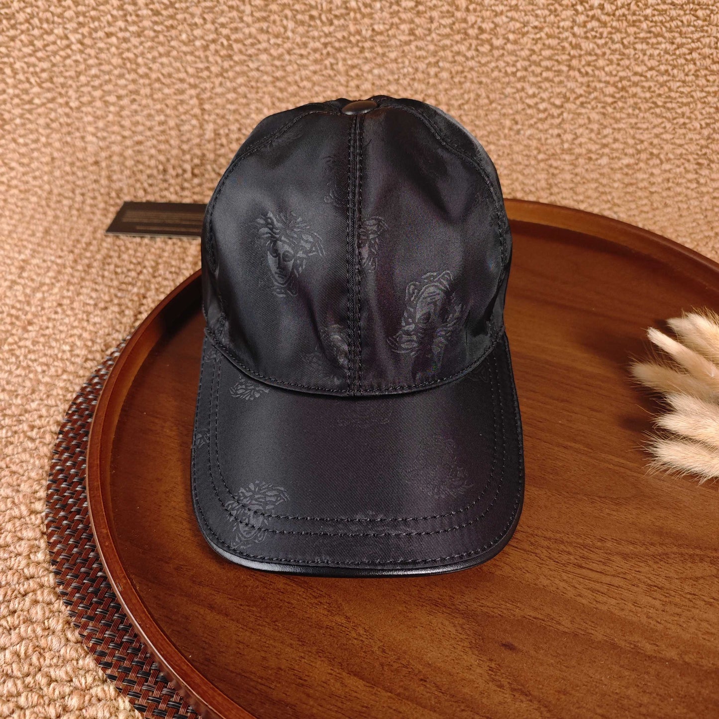 VERSACE Baseball Cap(Black)
