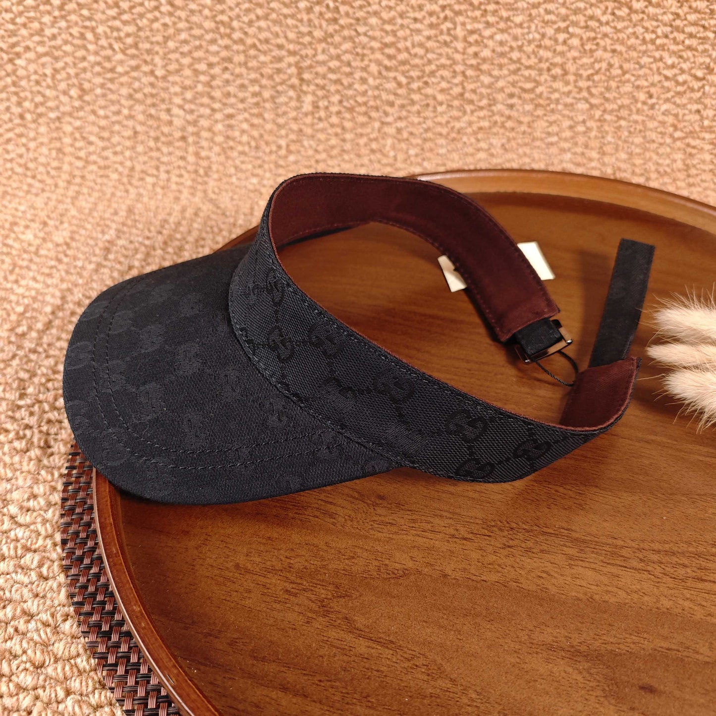 GUCCI GG Monogram Canvas Sun Visor