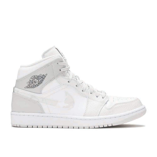 Air Jordan 1 Mid ¡®Swoosh Logo ¨C Grey Camo¡¯ Everlasting Sneaker