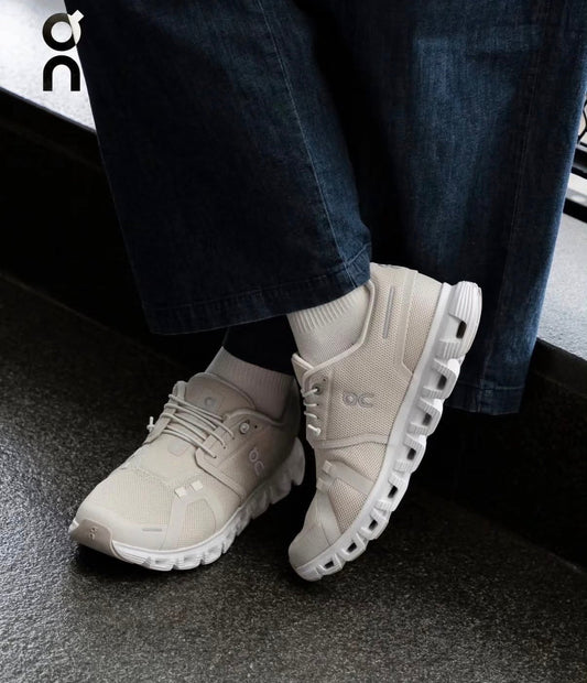 On Running Cloud 6 Pearl White