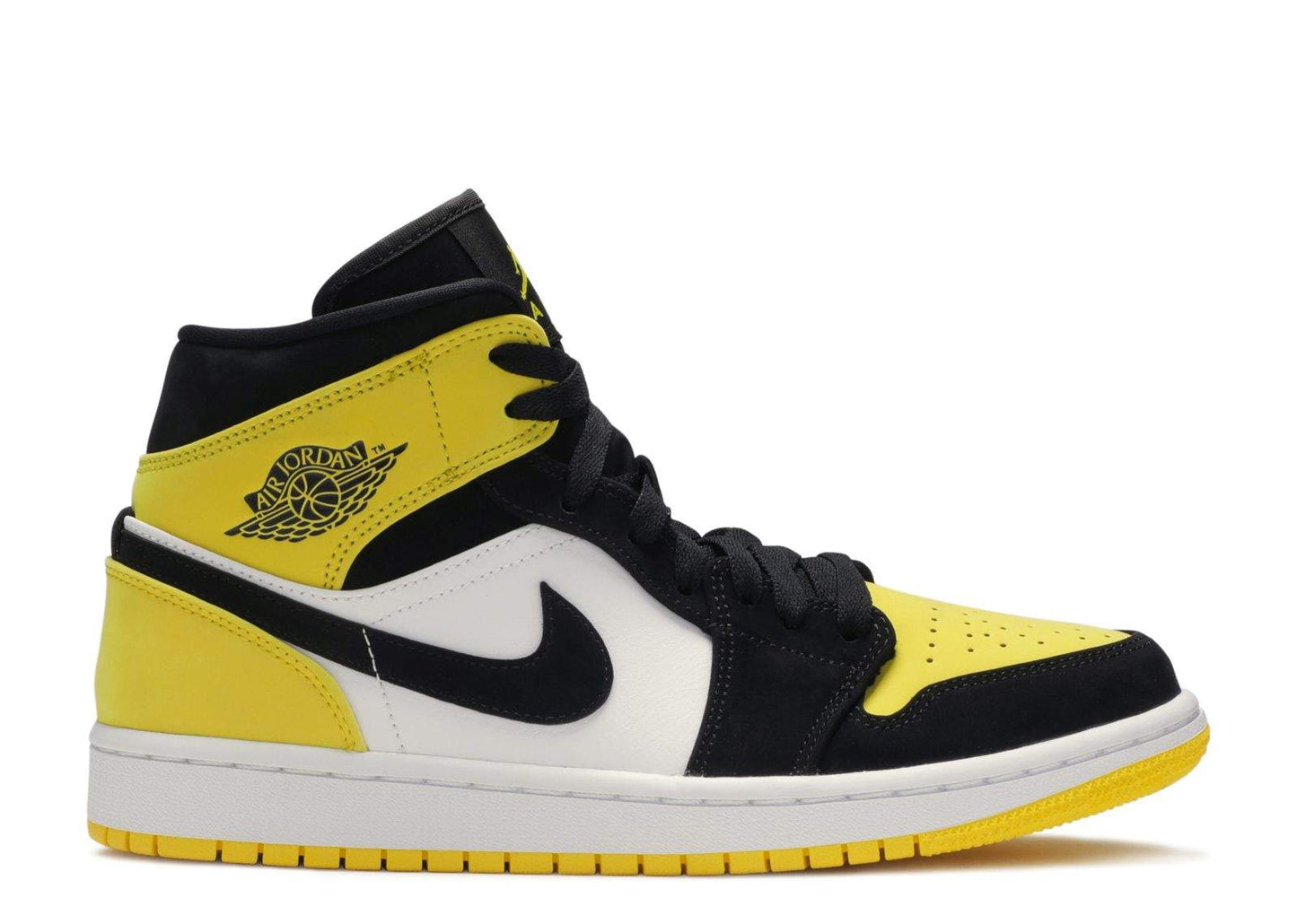 Air Jordan 1 Mid SE ¡®Yellow Toe¡¯ Revered Footwear