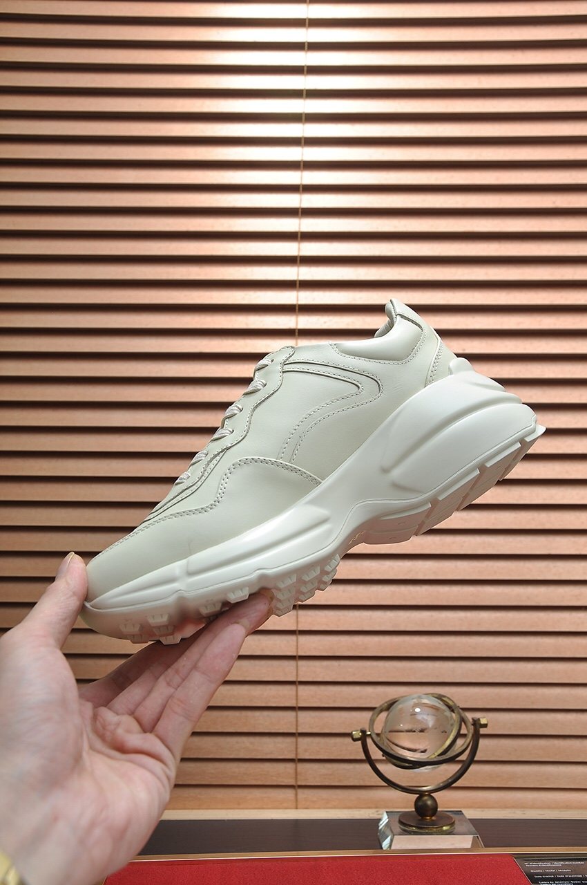 GUCCI Multicolor Lettering Chunky Sneakers — back