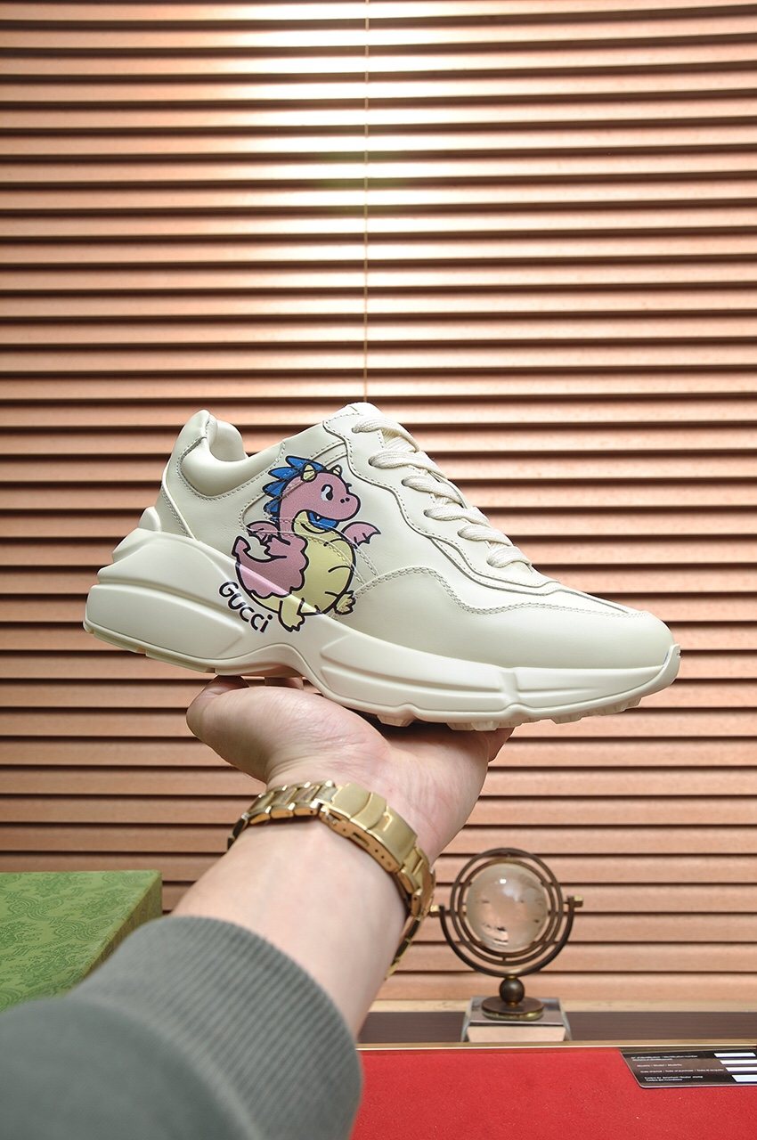 Gucci Colorful Graphic Sneakers — hero