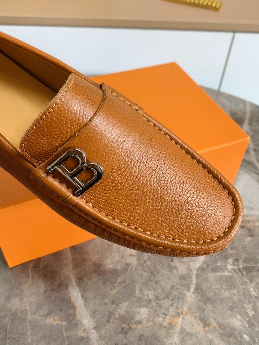 Men's Metal-Accent Loafers — detail