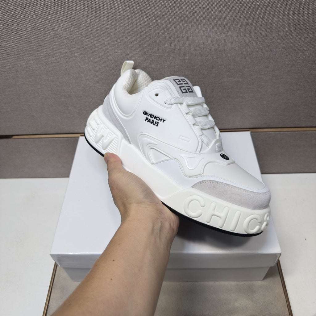 Givenchy Layered Panel Sneakers — model