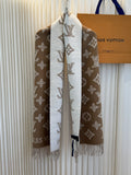 Louis Vuitton Reversible Fringed Scarf — hero