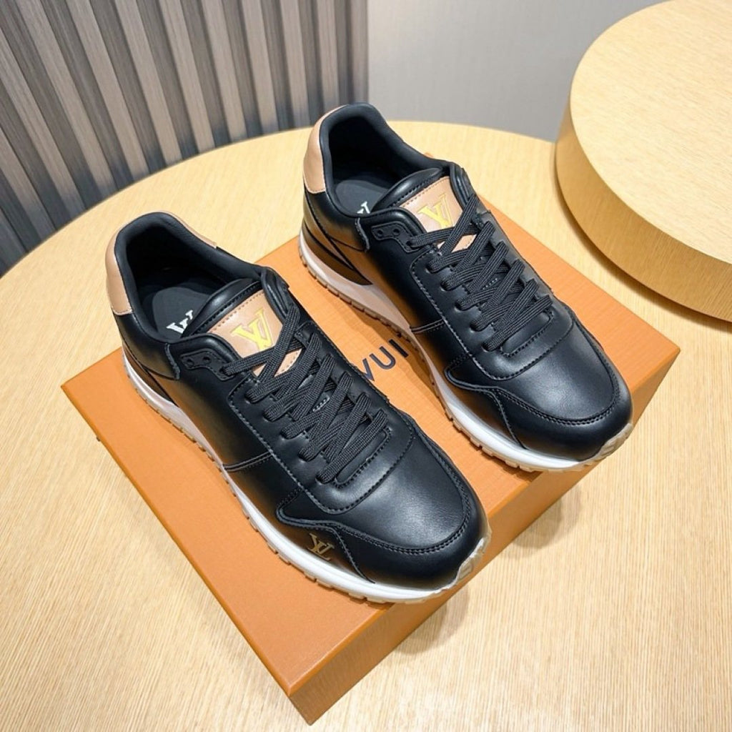 Louis Vuitton Two-Tone Low-Top Sneakers — front