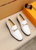 Louis Vuitton Textured Hardware Loafers — hero