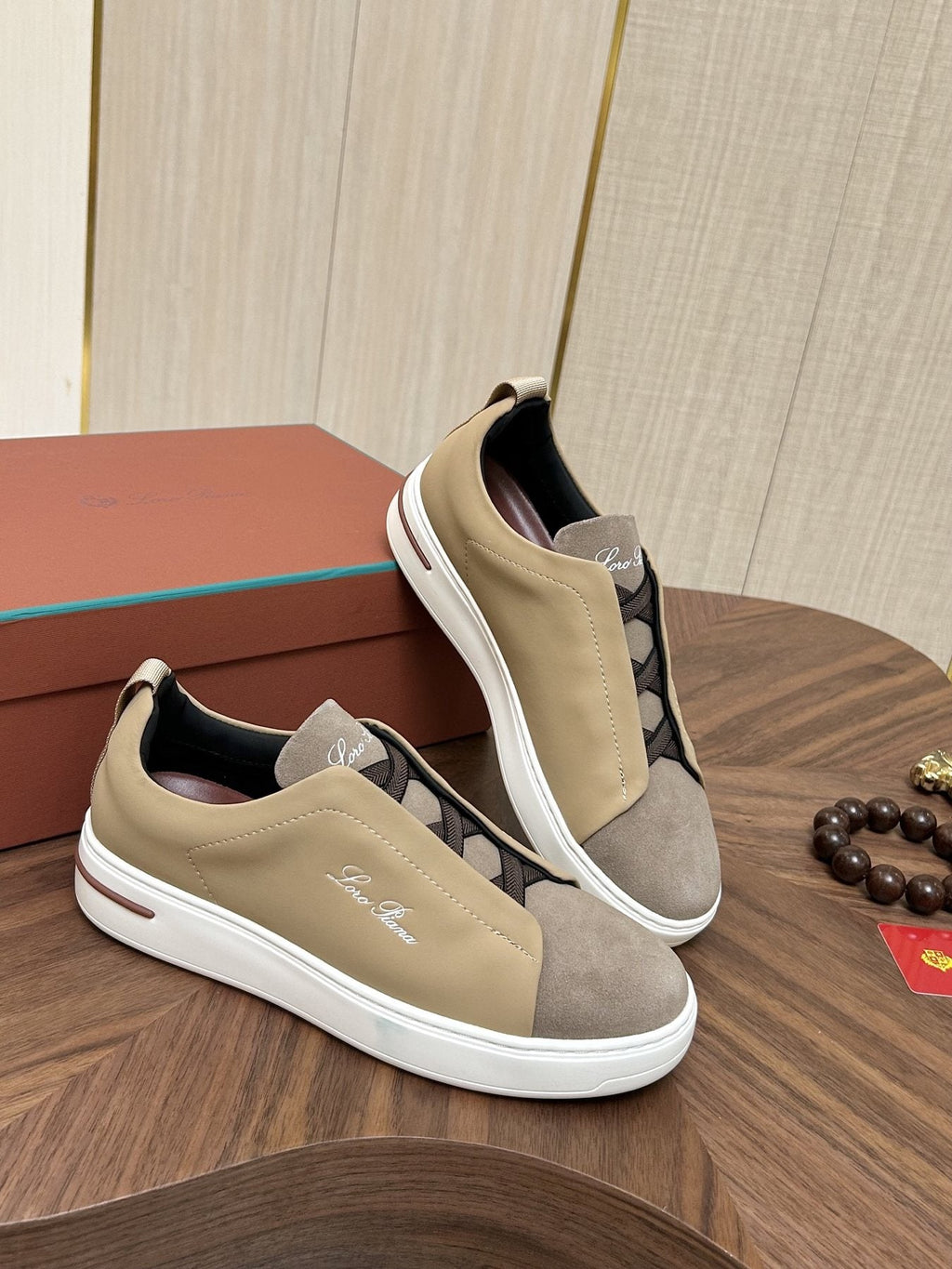 Loro Piana Slip-On Sneakers — side