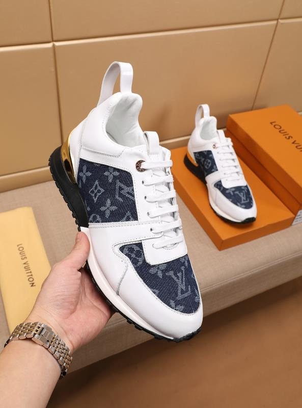 Louis Vuitton Monogram Panel Sneakers — model