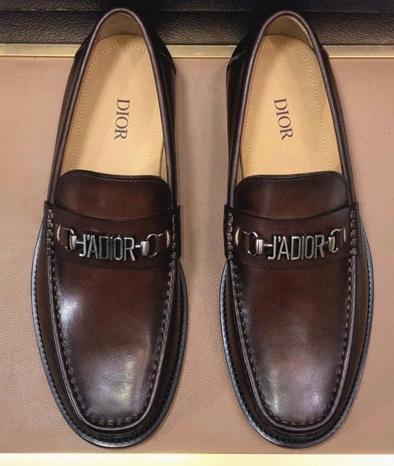 Dior Hardware Loafers — front