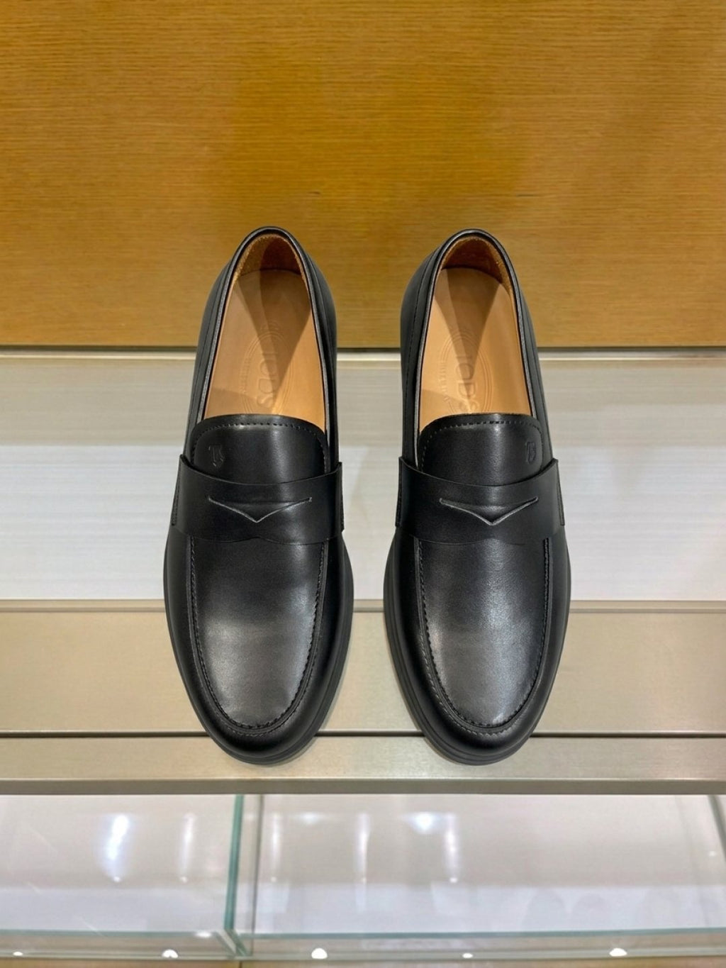 Tod's Apron-Toe Slip-On Loafers — front