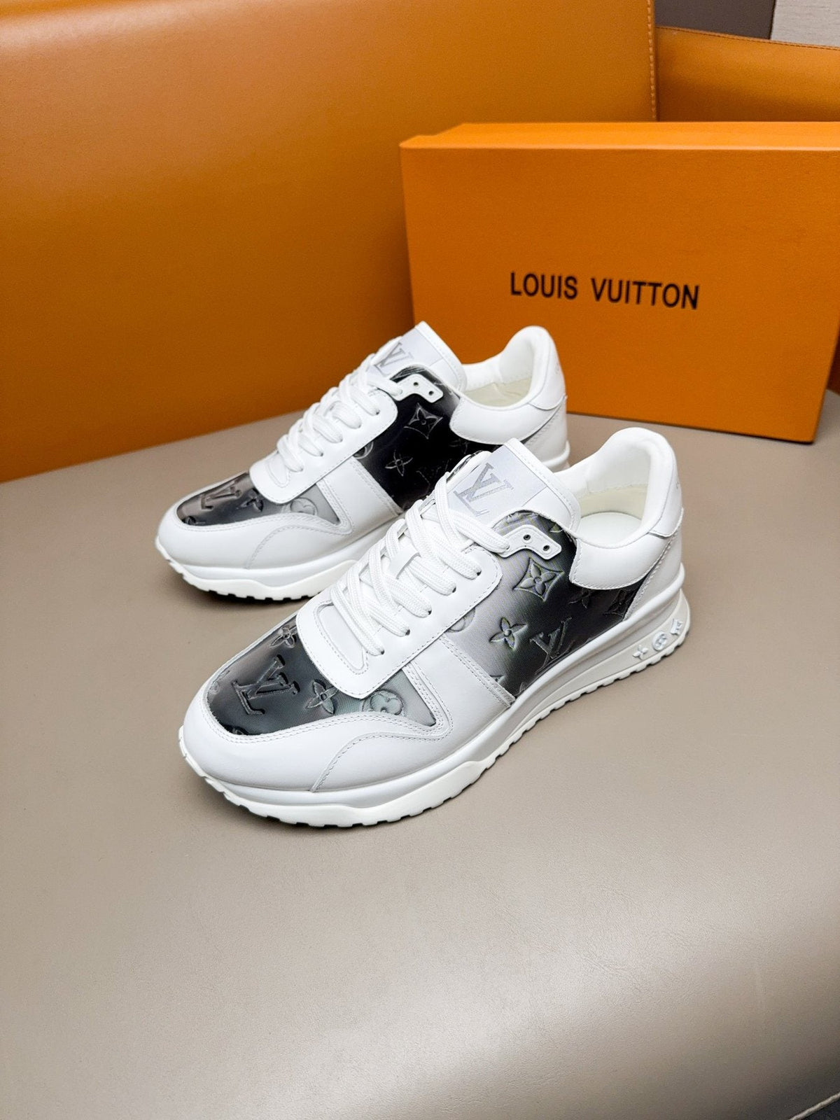 Louis Vuitton Run Away Athletic Sneakers — front