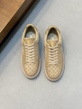 Louis Vuitton Pale Olive Monogram Low-Top Sneakers — front