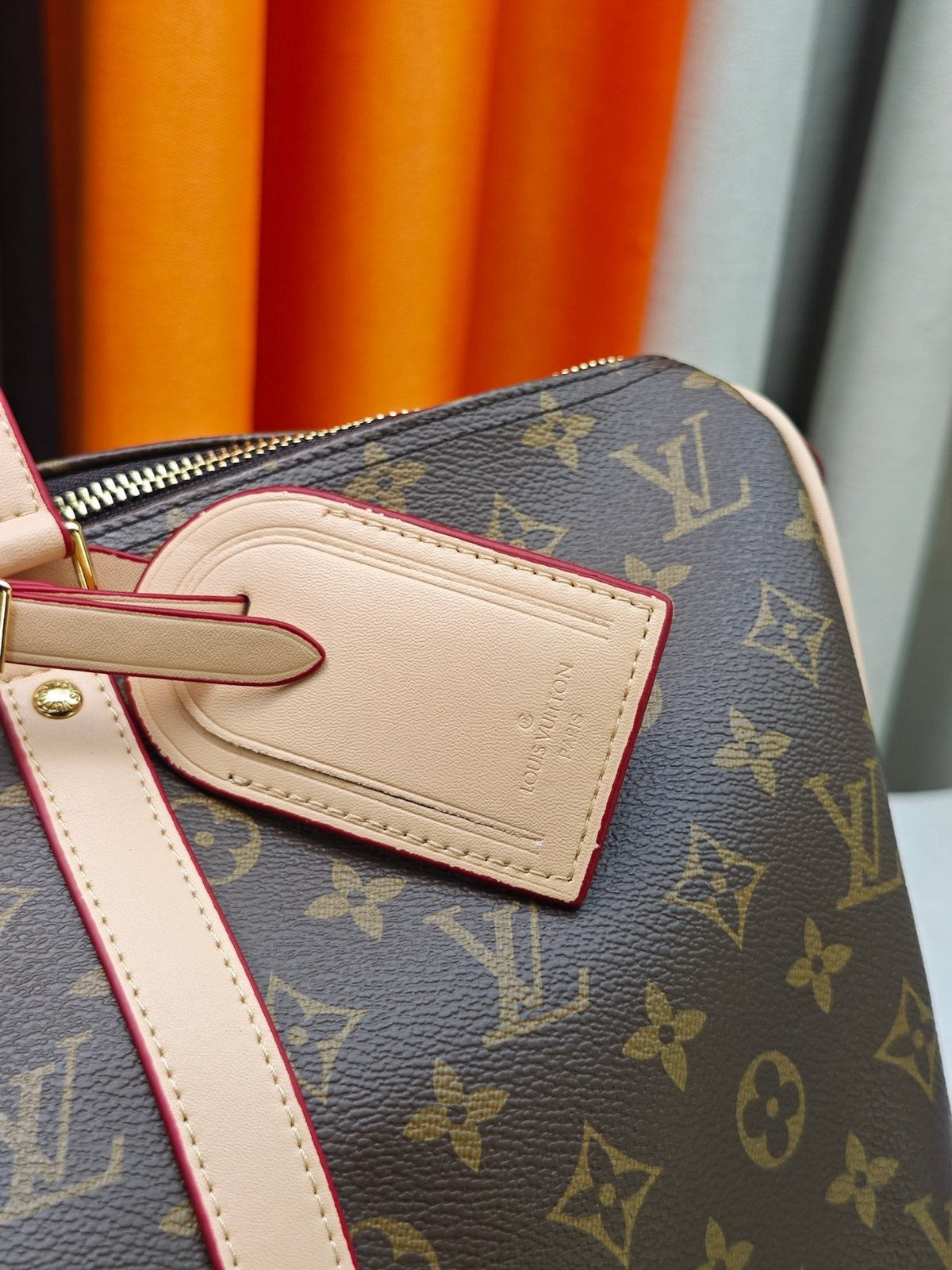Louis Vuitton Flânerie 45 Monogram Tote Bag — detail