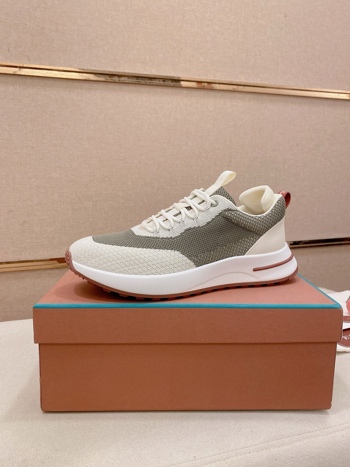 Loro Piana Knit Low-Top Sneakers — hero