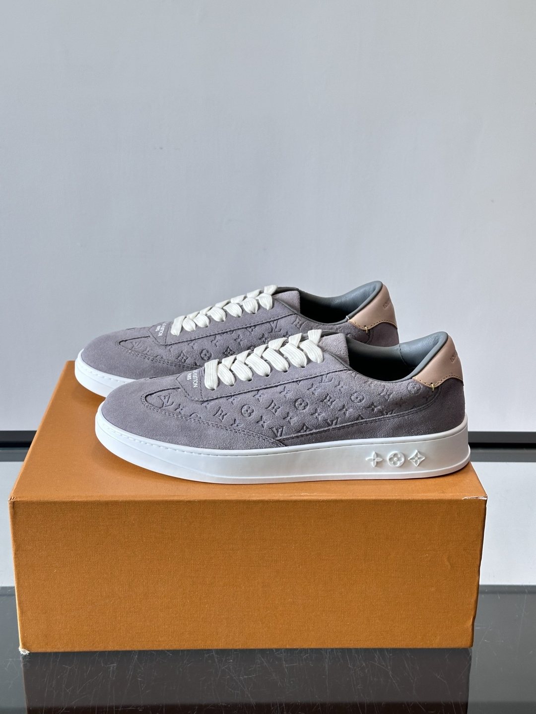 Louis Vuitton Flash Monogram Low-Top Sneakers — side