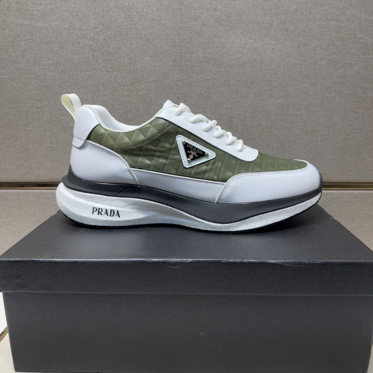 Prada Quilted Panel Sneakers — hero