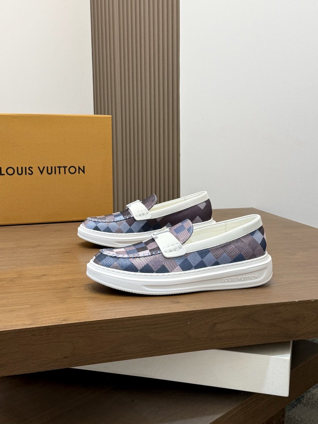 lougou Strap Slip-On Sneakers — front