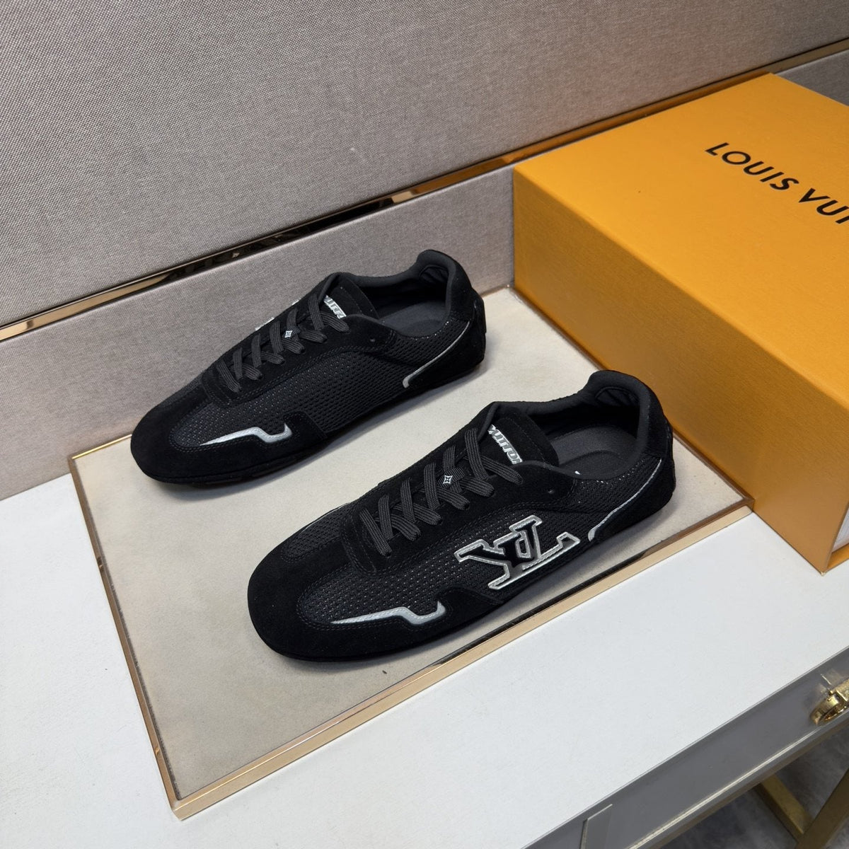 Louis Vuitton Multi-Panel Men's Sneakers — front