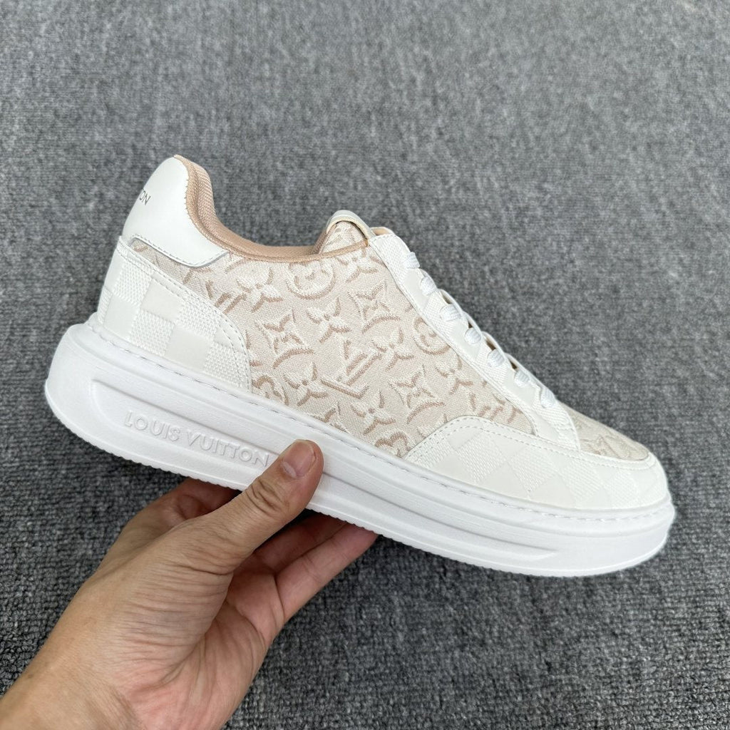 Louis Vuitton Monogram Low-Top Sneakers — side