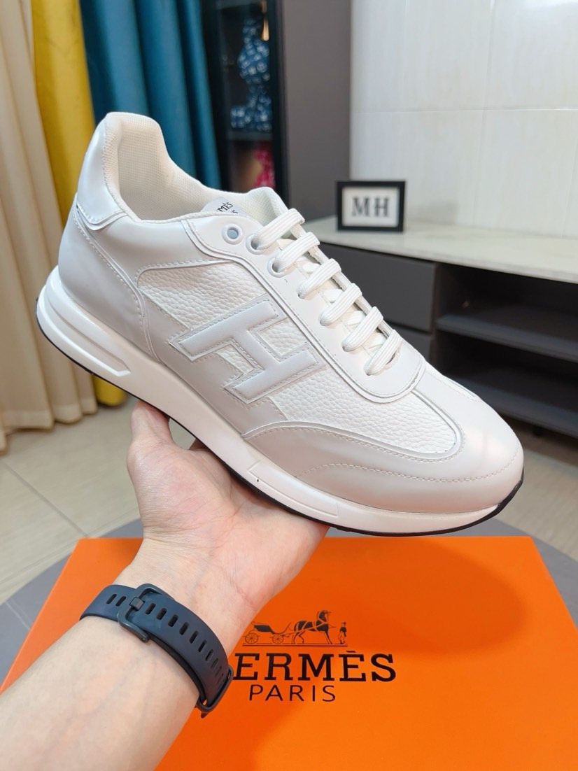 Hermès H-Panel Low-Top Sneakers — model