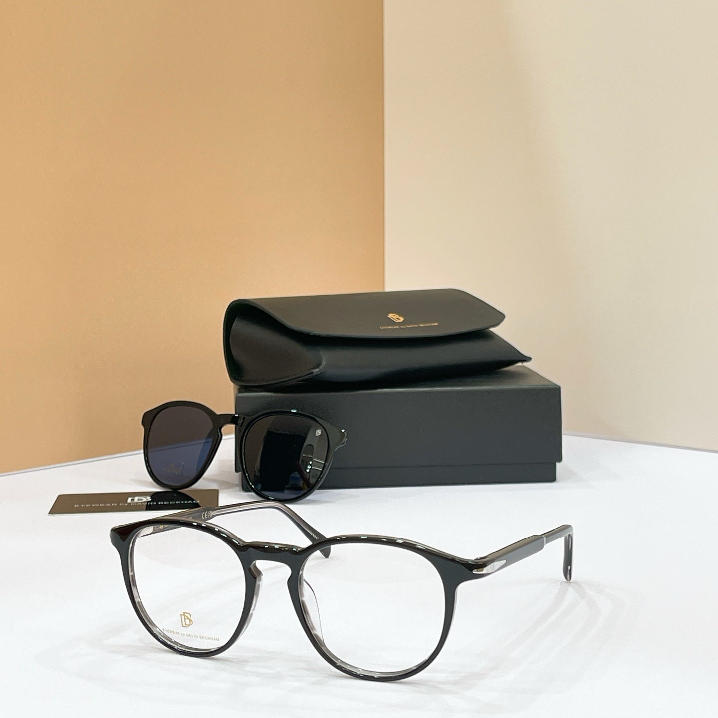 DAVID BECKHAM Eyeglasses DB 1018 Clip-On