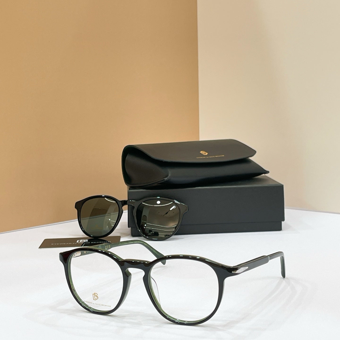 DAVID BECKHAM Eyeglasses DB 1018 Clip-On
