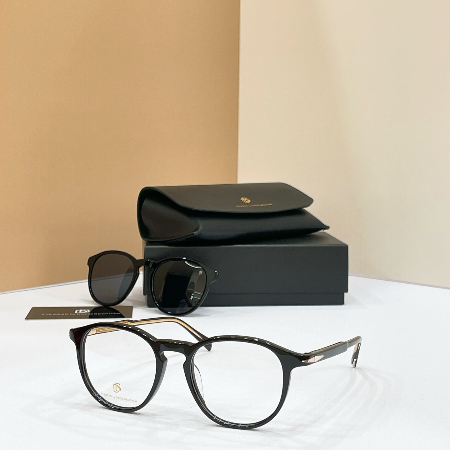 DAVID BECKHAM Eyeglasses DB 1018 Clip-On