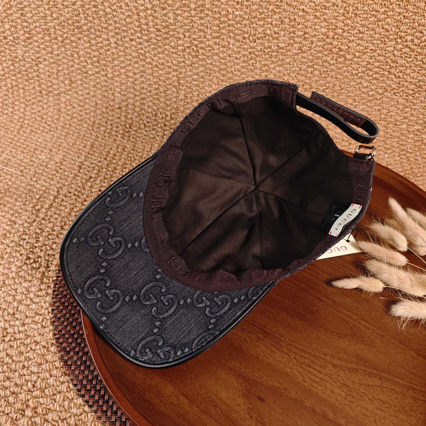 GUCCI Denim Baseball Cap