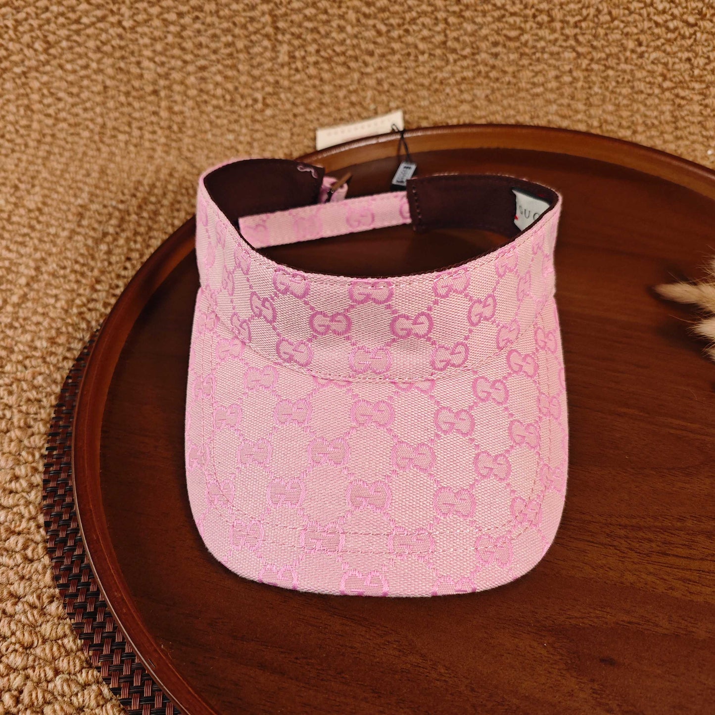 GUCCI GG Monogram Canvas Sun Visor