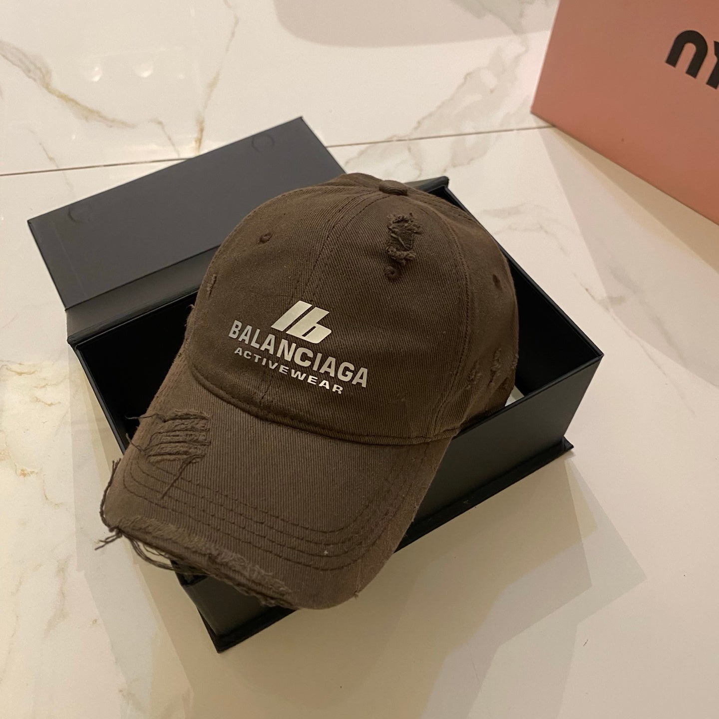 BALENCIAGA Washed Baseball Cap
