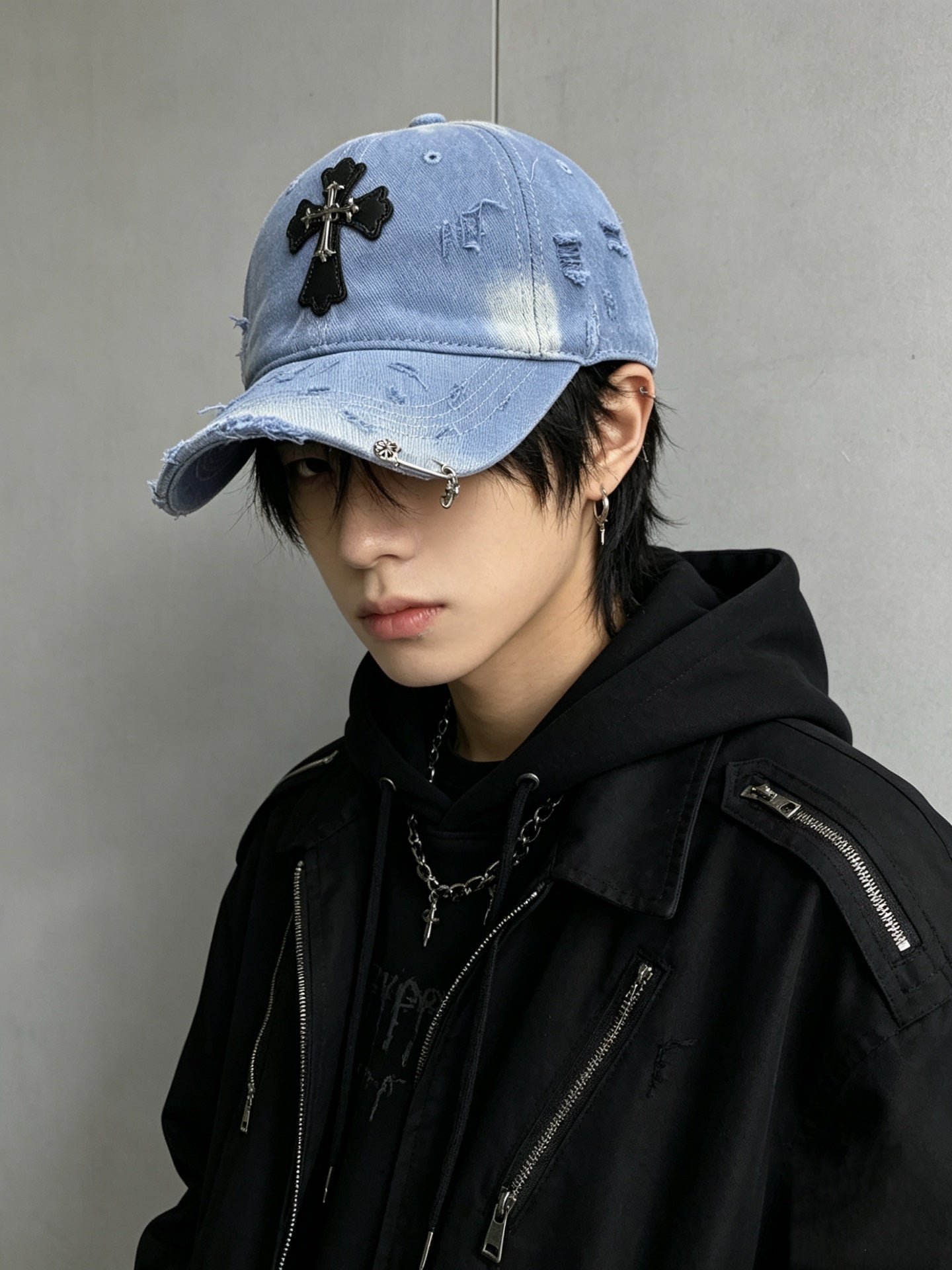CHROME HEARTS Washed Baseball Cap
