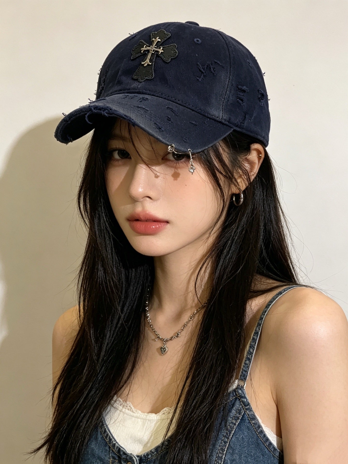 CHROME HEARTS Washed Baseball Cap