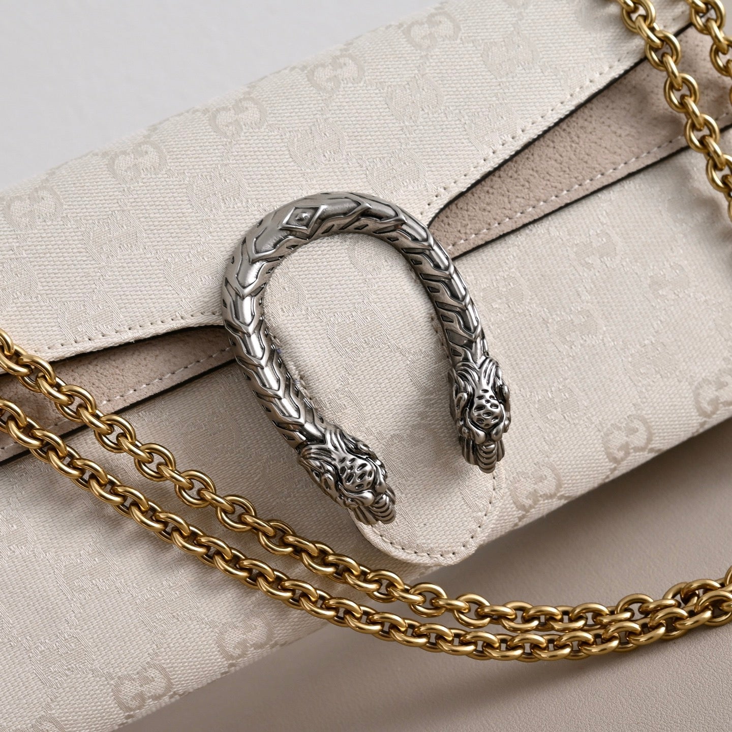 Gucci Dionysus Canvas Shoulder Bag