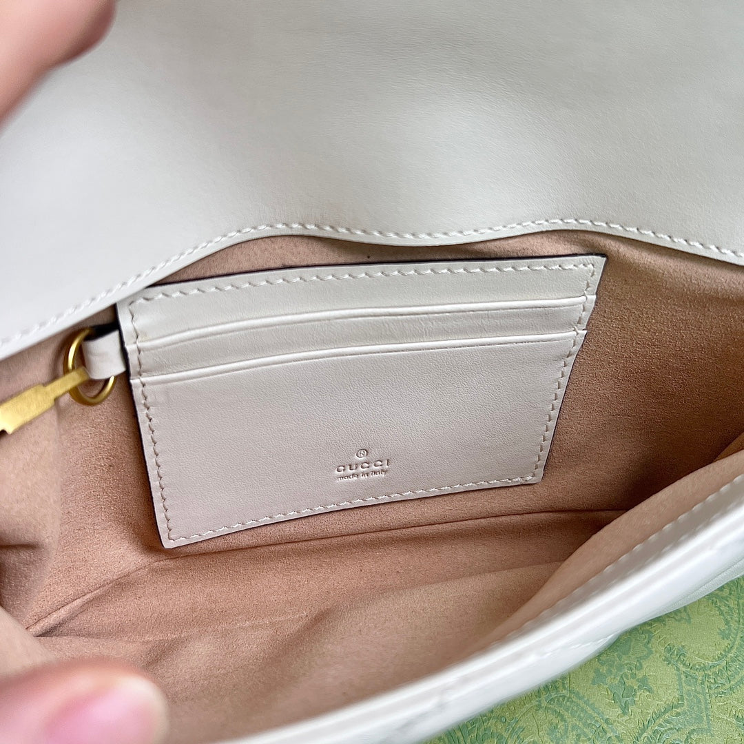 Gucci GG Marmont Mini Chain Wallet Bag